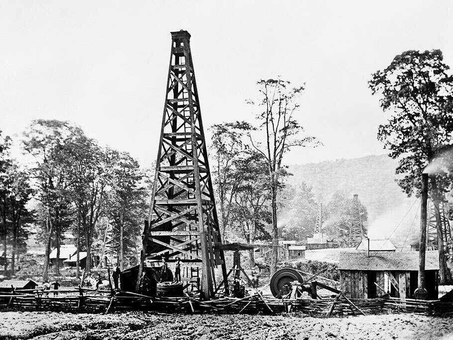 1927 oil field Sugarland, Texas 